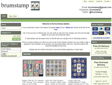 Tablet Screenshot of brumstamp.com